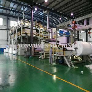 Þrjár Beam PP Nonwoven Efni Gerð Machine